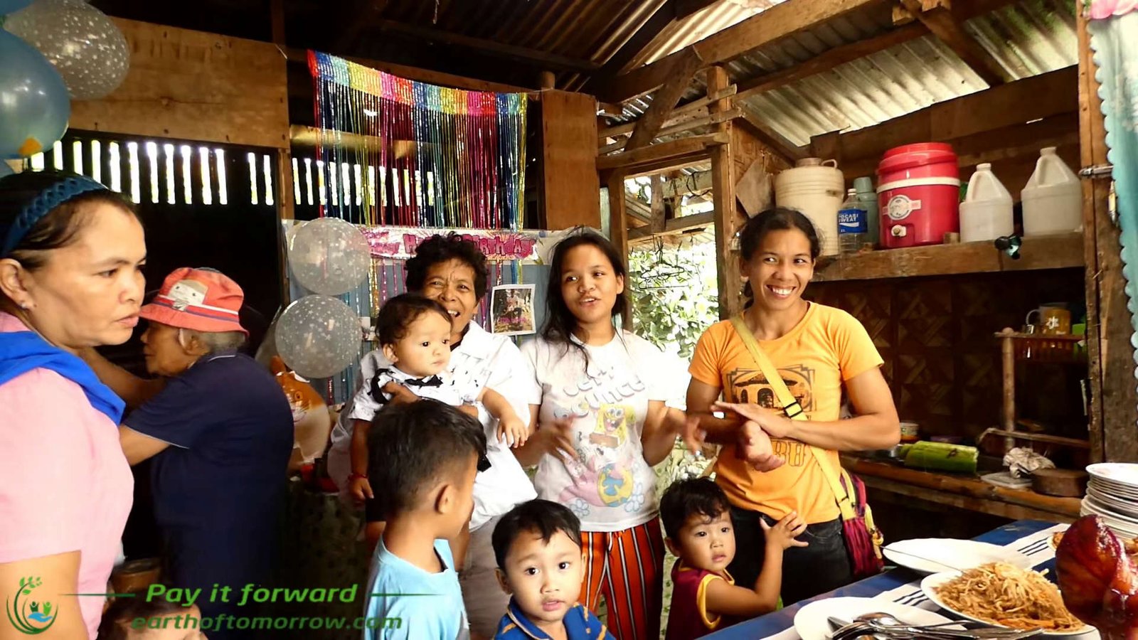 Dayans son Zyrus has a birthday party in Ginatilan mountain