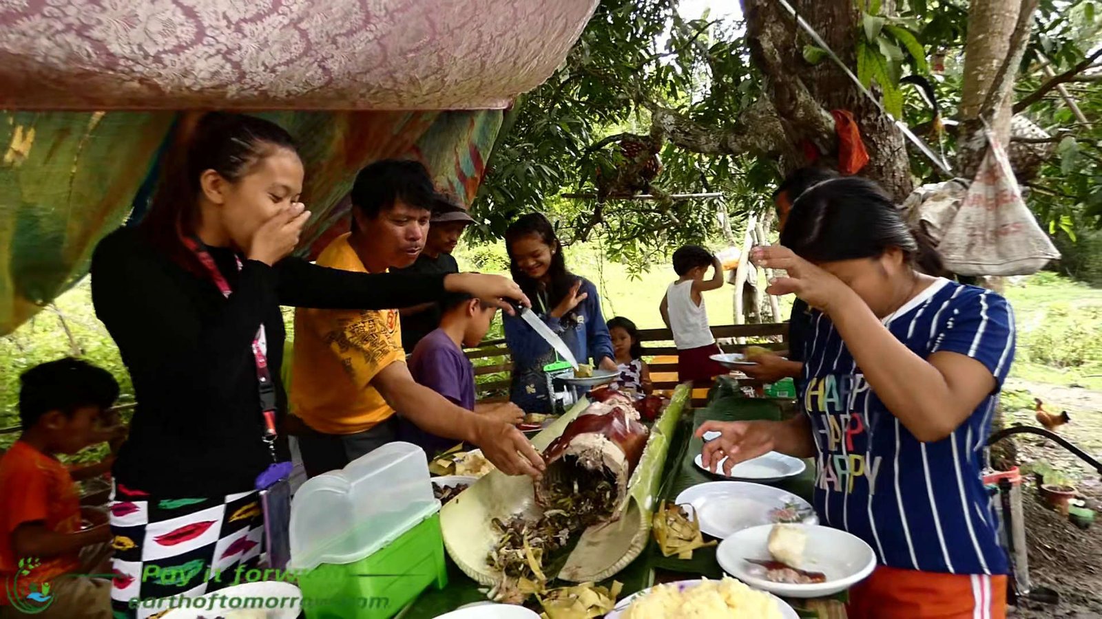 One real birthday and one fake birthday in Ginatilan mountain