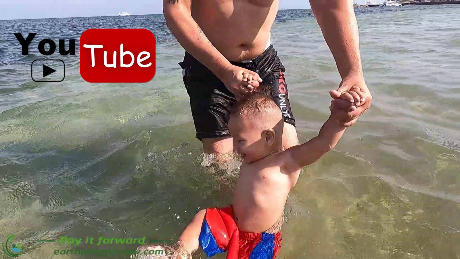 Baby Liam is being so spoiled by daddy Aksel. Video