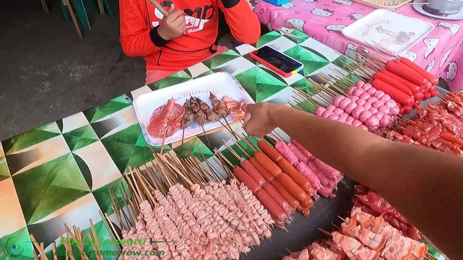 We have cupcakes and a barbeque in Daanbantayan Cebu